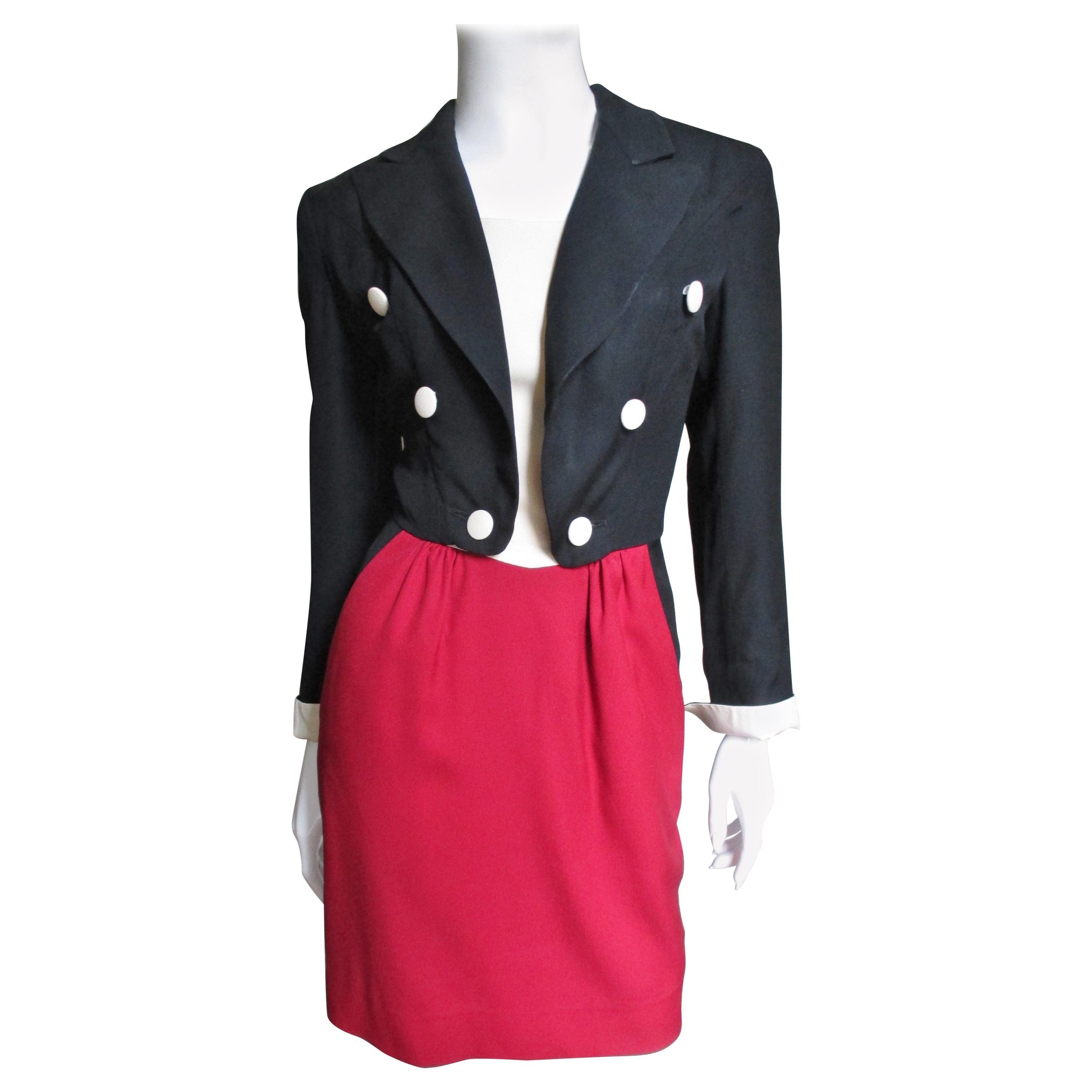 MOSCHINO tartan skirt