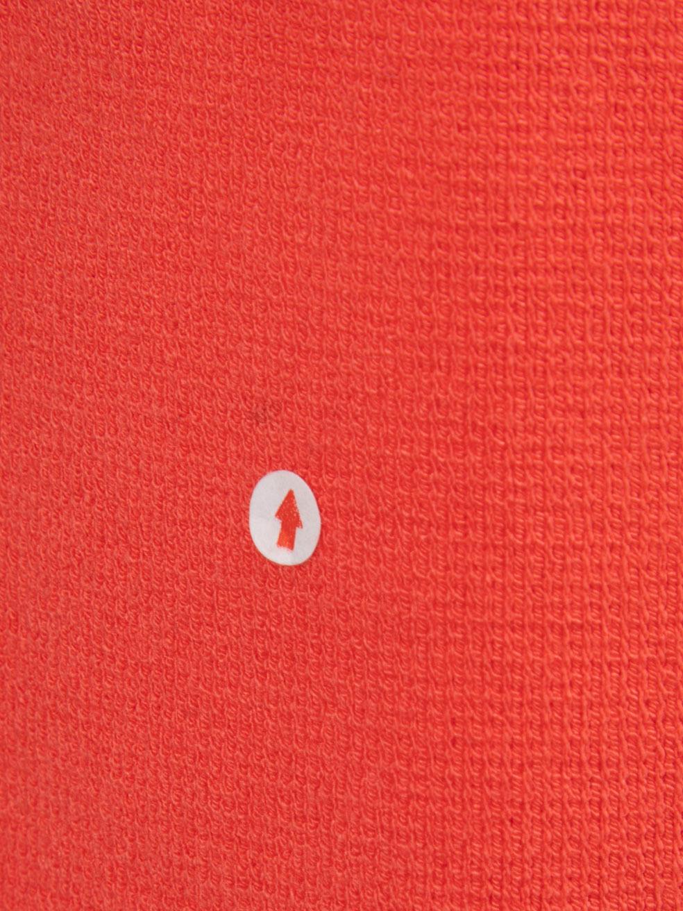 Moschino Coral Knit Floral Embellished Dress Size M For Sale 2
