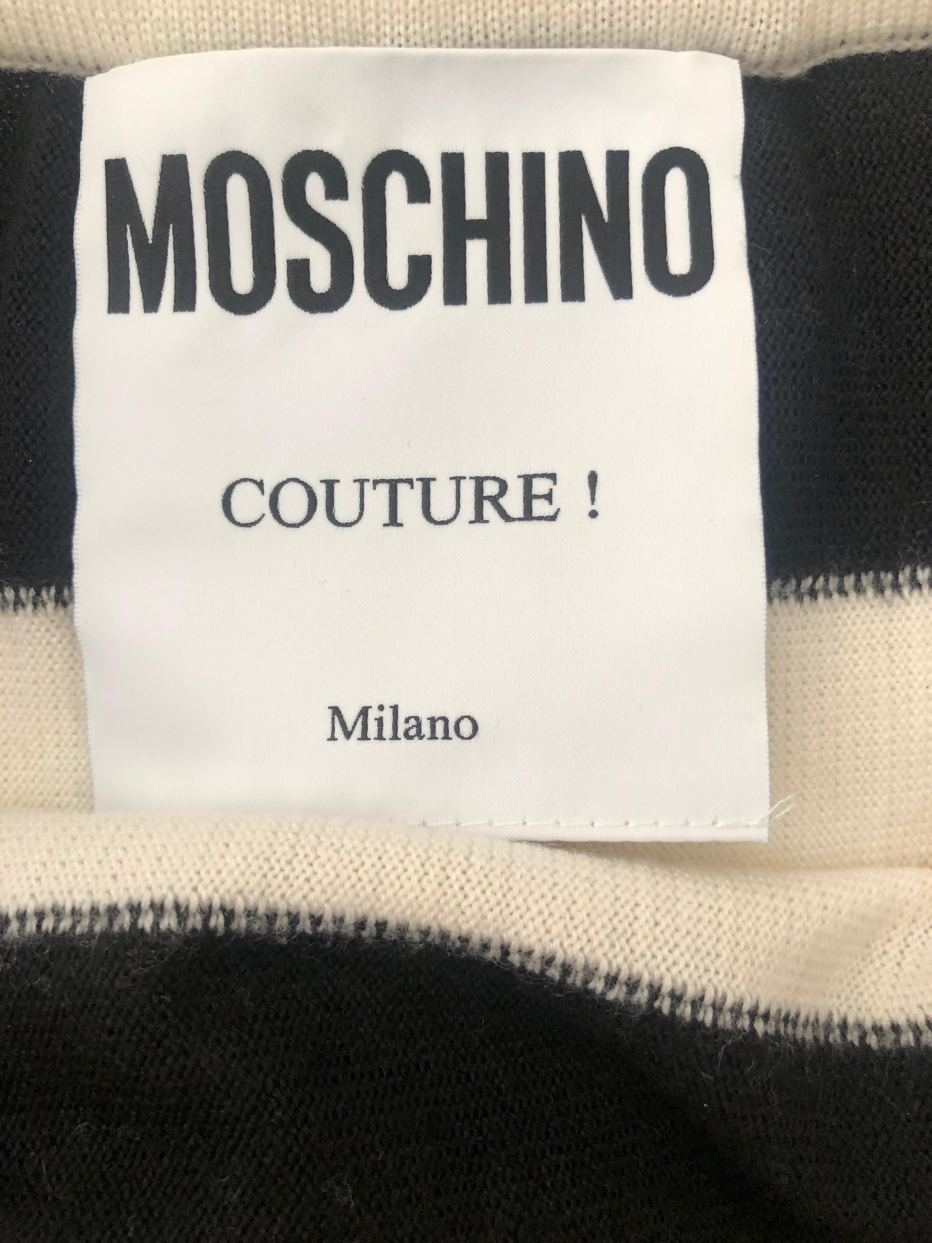 Moschino Couture 1990 Museum Exhibited 