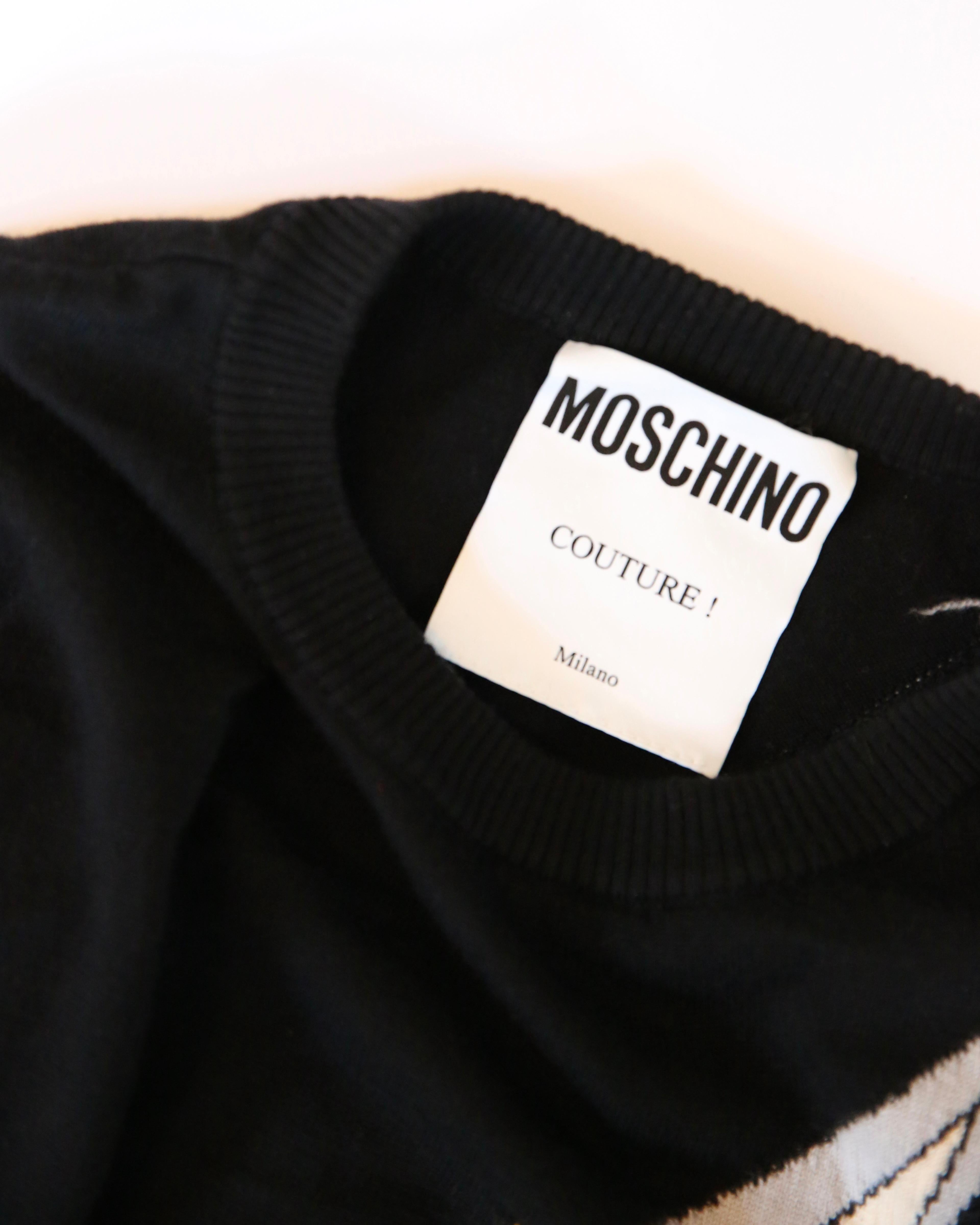 moschino bunny dress