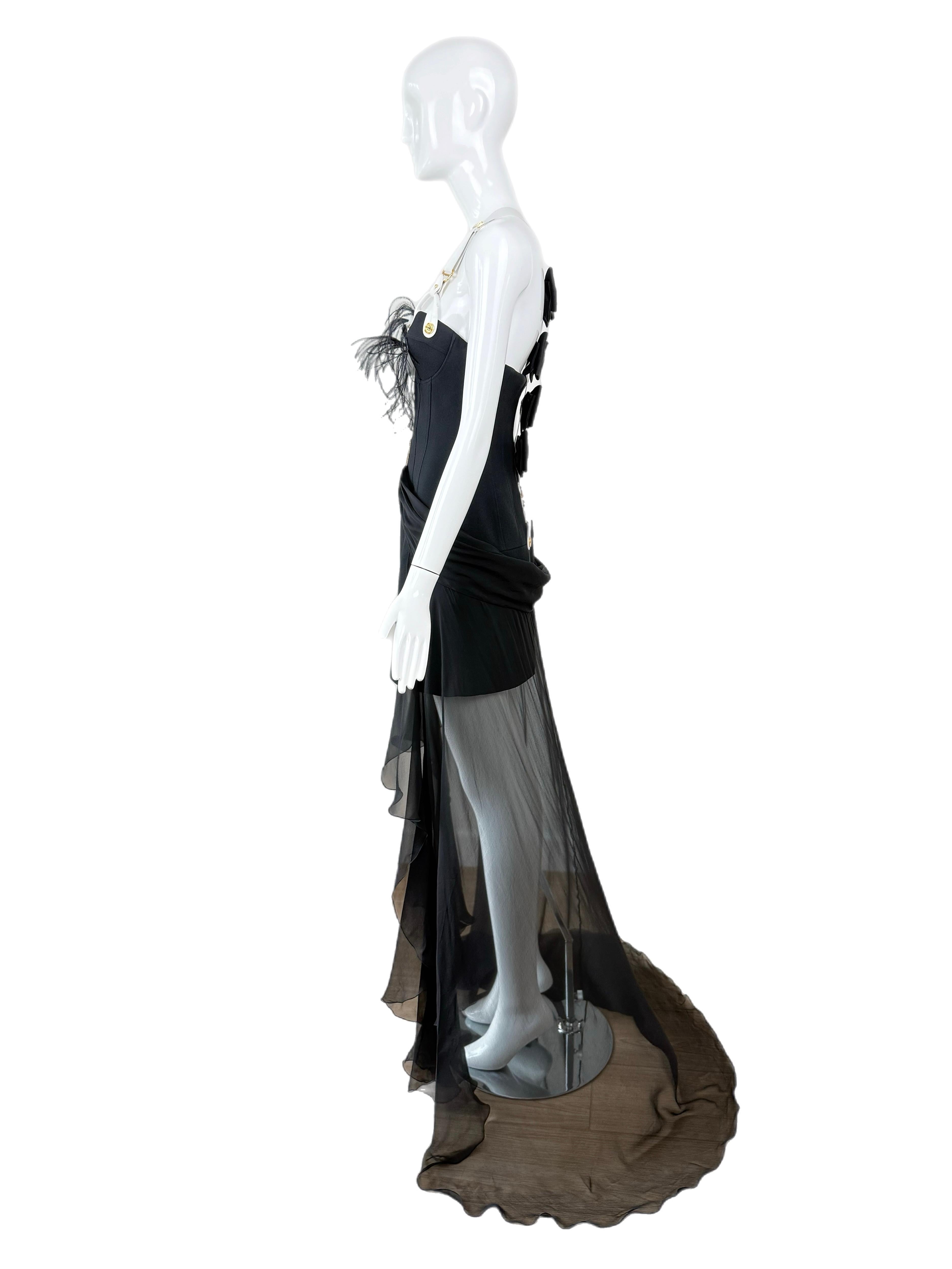 MOSCHINO COUTURE 2024 Laufsteg 40th Anniversary Edition Minikleid im Zustand „Neu“ im Angebot in Leonardo, NJ