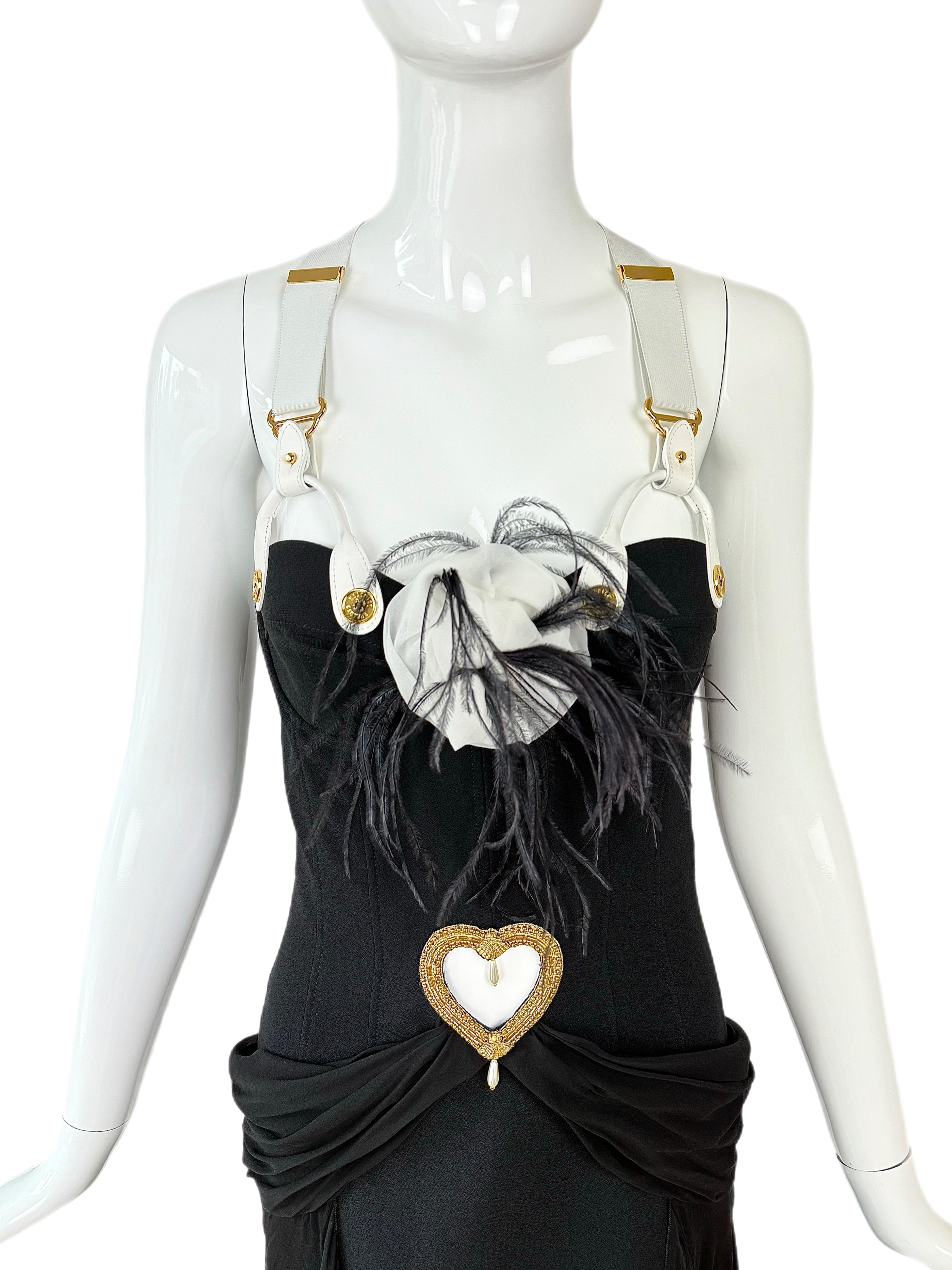 MOSCHINO COUTURE 2024 Laufsteg 40th Anniversary Edition Minikleid Damen im Angebot