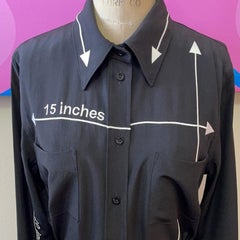 Moschino Couture: Dape, schwarz, Maße