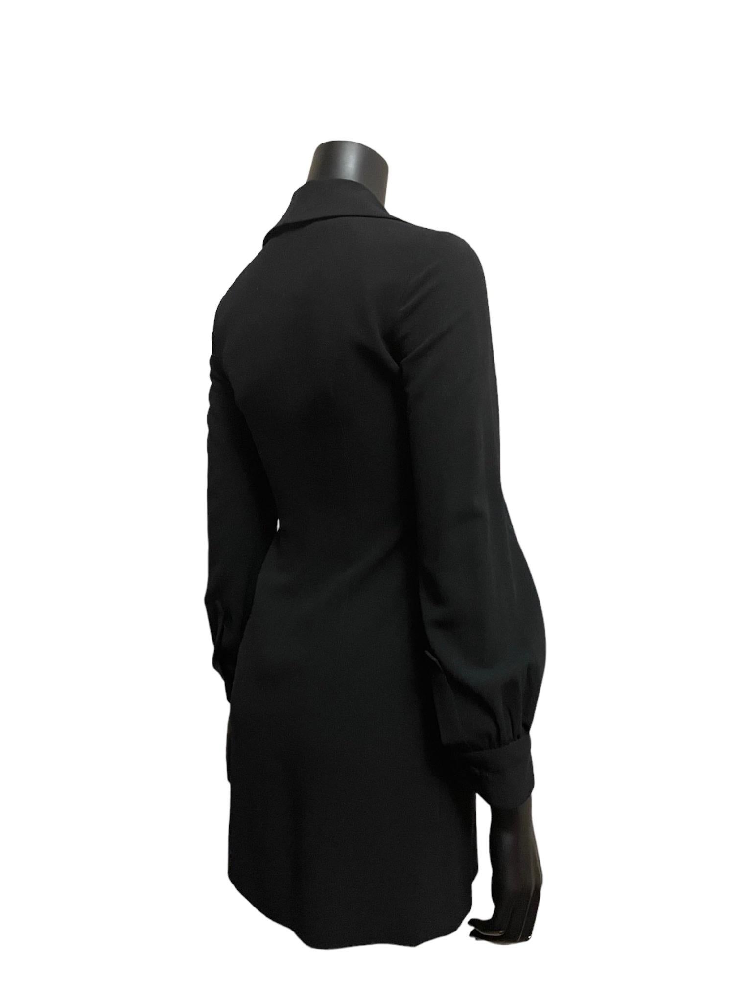 Donna Mini abito nero Moschino Couture in vendita