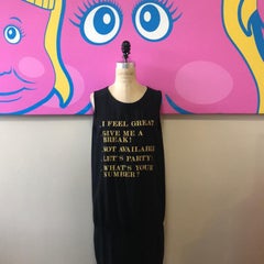 Moschino Couture Black Shift Dress I Feel Great