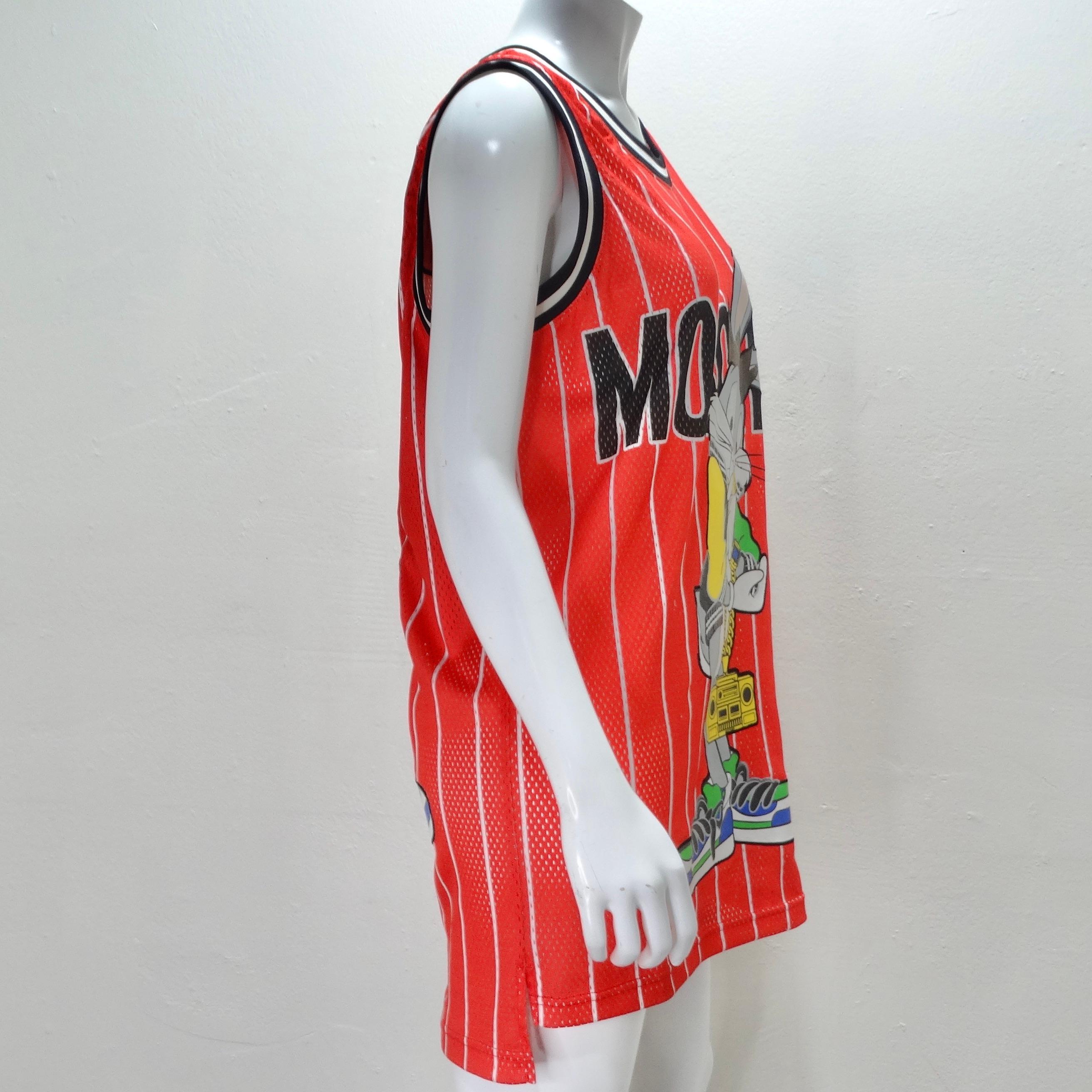 Moschino Couture - Jersey basket-ball « Bugs Bunny »  Unisexe en vente