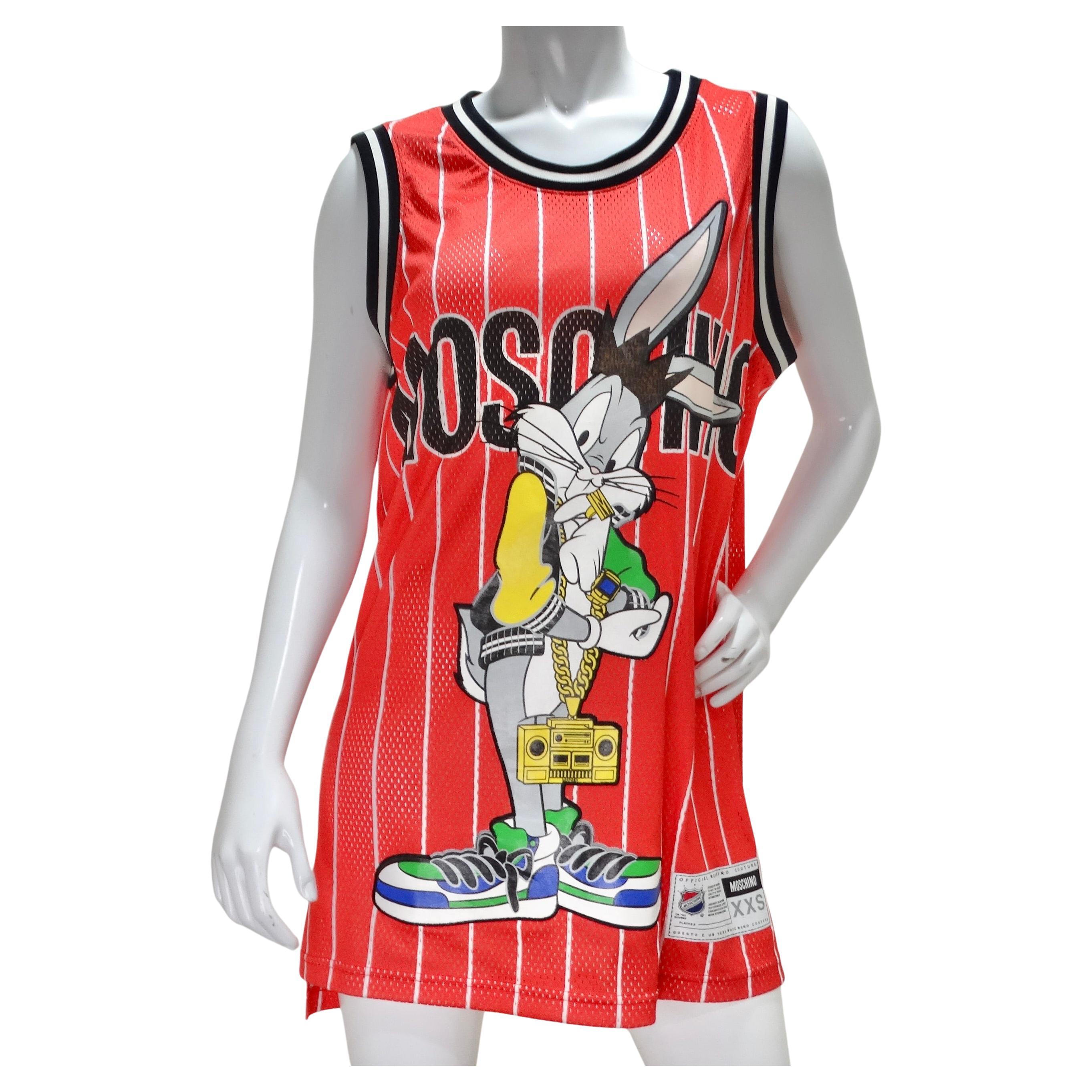 Moschino Couture Bugs Bunny Basketball Jersey  For Sale
