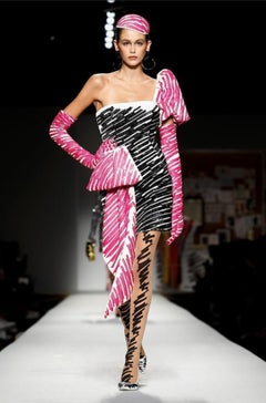 Moschino Couture by Jeremy Scott S/S Sharpie Dress, 2019