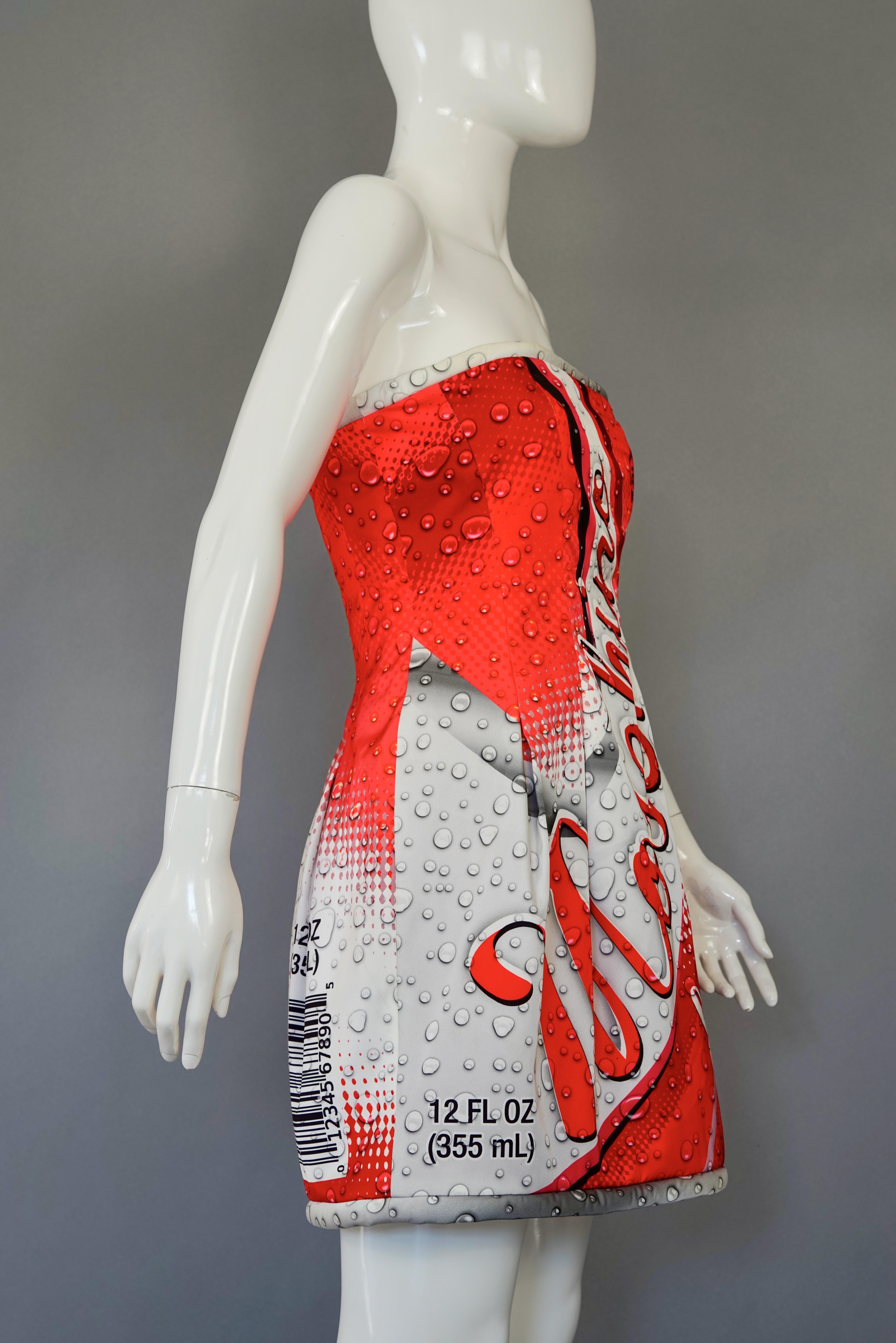 MOSCHINO COUTURE Cola Bustier Dress In Excellent Condition For Sale In Kingersheim, Alsace