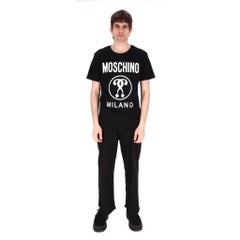 Moschino Couture Cotton Logo Printed T-Shirt
