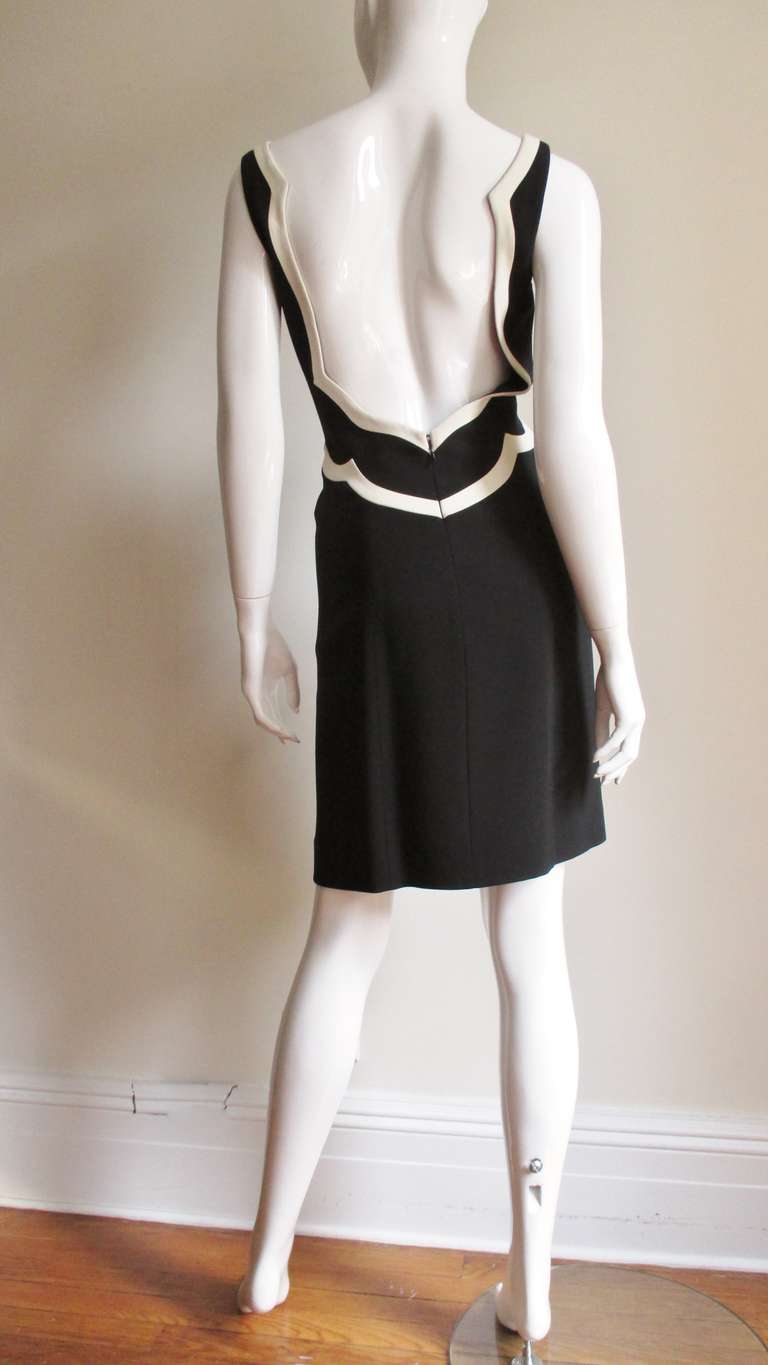 Moschino Couture Vestito a blocchi di colore in vendita 5