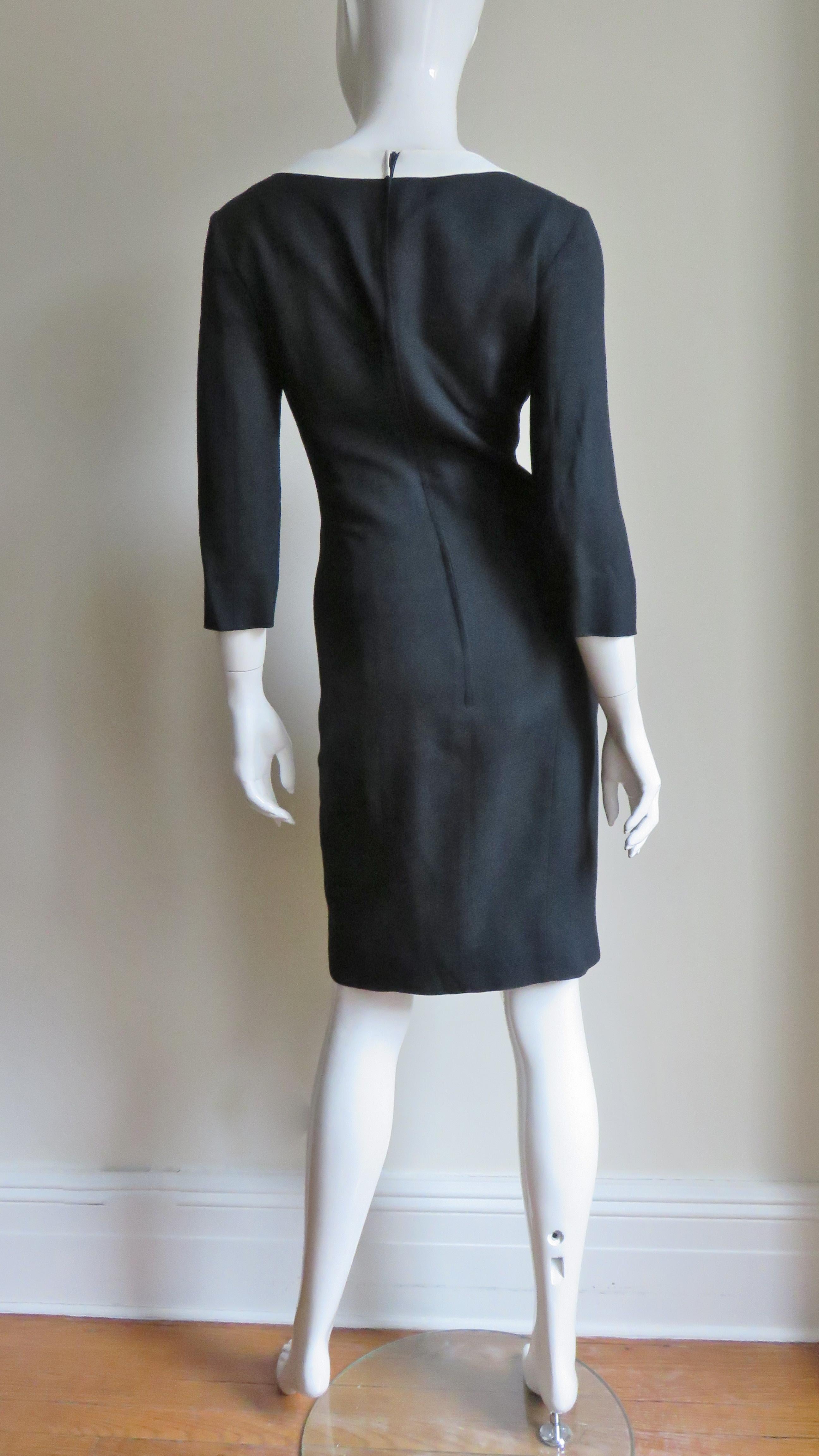Moschino Couture Dress with Question Mark Collar A/W 1998 For Sale 7