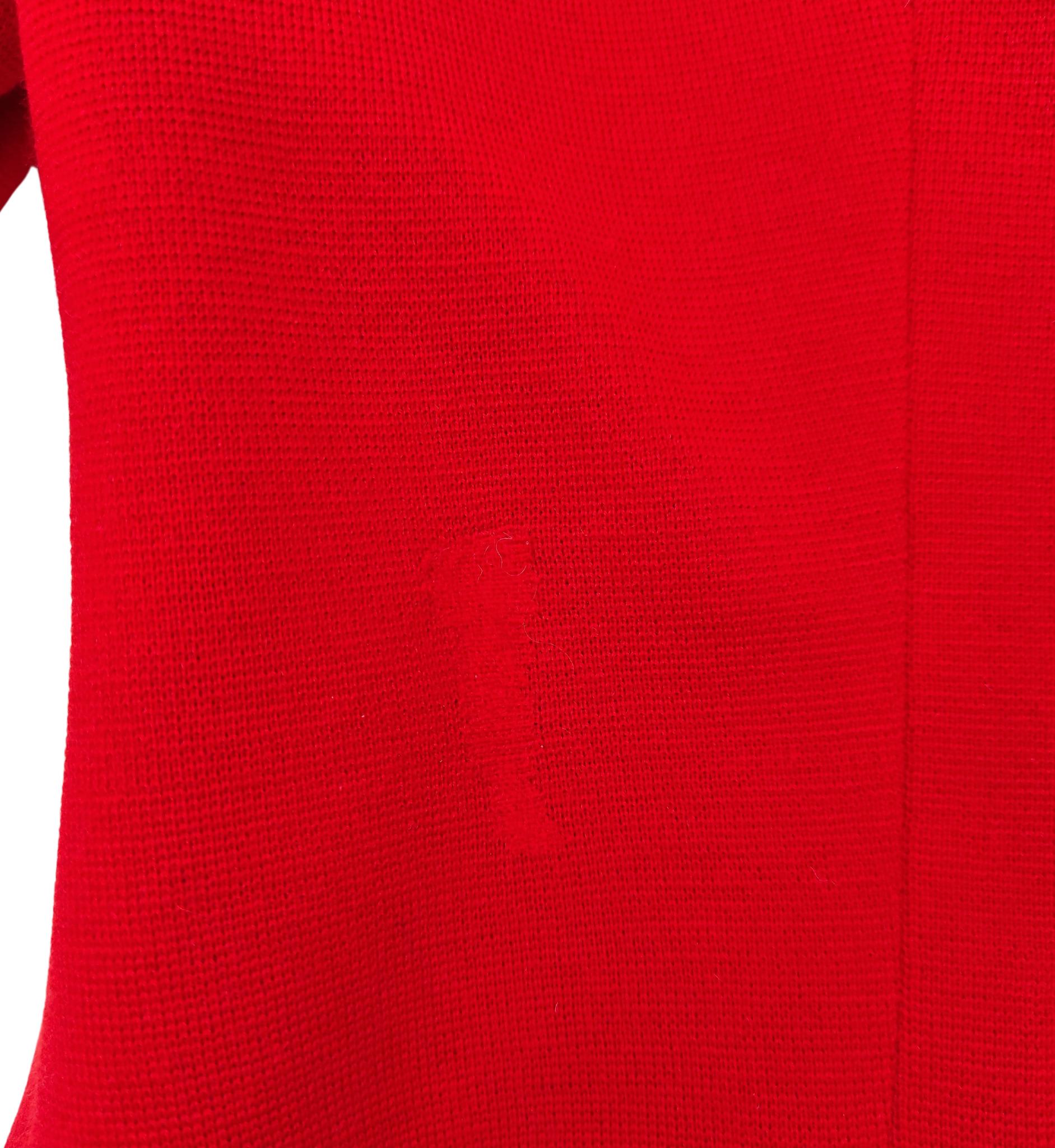 Moschino Couture F/W 1991 blazer à coeurs rouges en vente 7