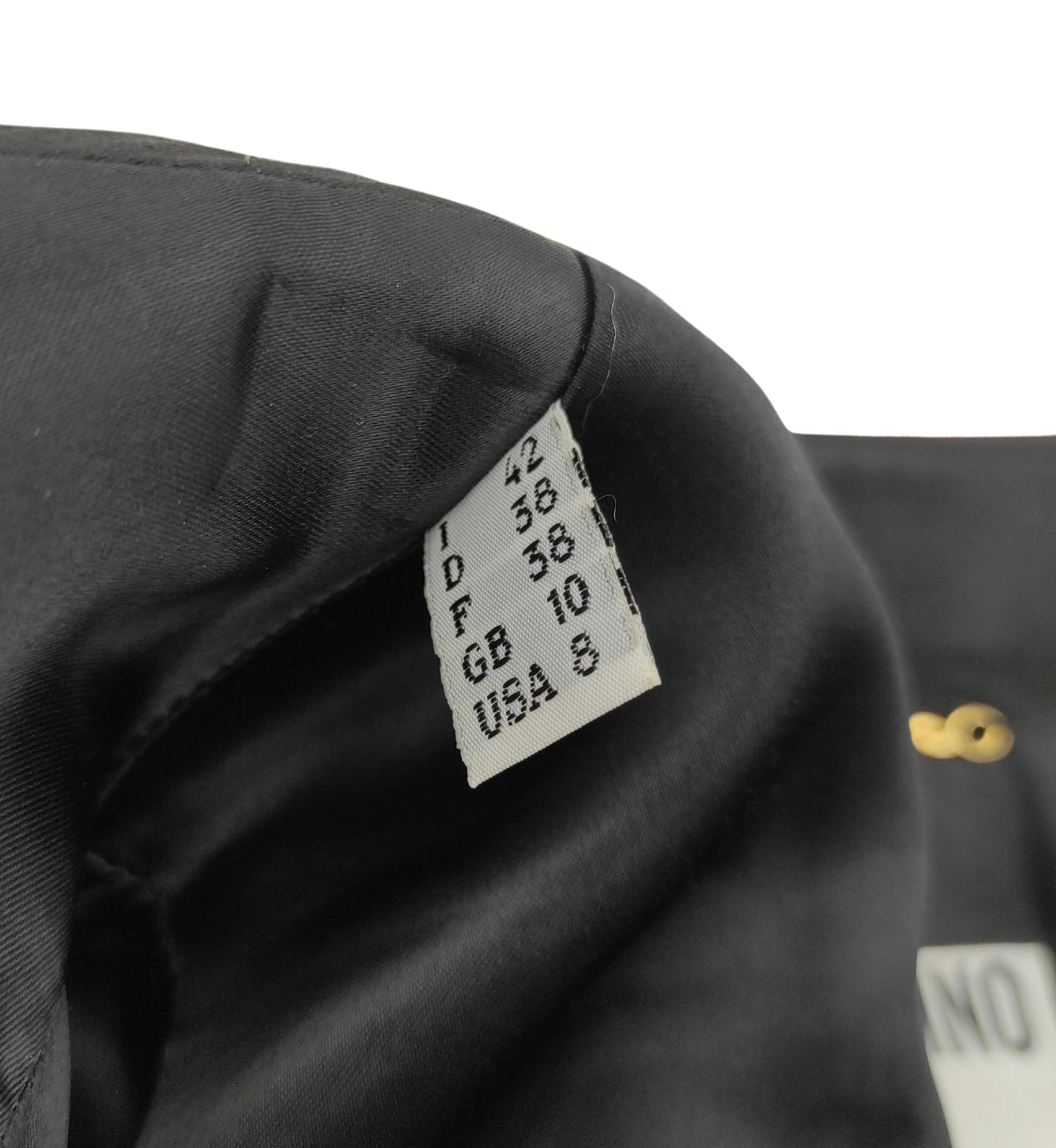 Moschino Couture F/W 1991 blazer à coeurs rouges en vente 4