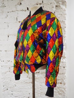 Moschino Couture full sequins bomber / jacket