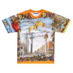 Moschino Couture Graphic Print Cotton T-Shirt