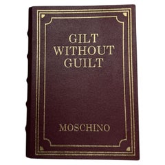 Moschino Couture, Jeremy Scott, Bible, Book shaped, Gilt W/O Guilt, Leather Bag