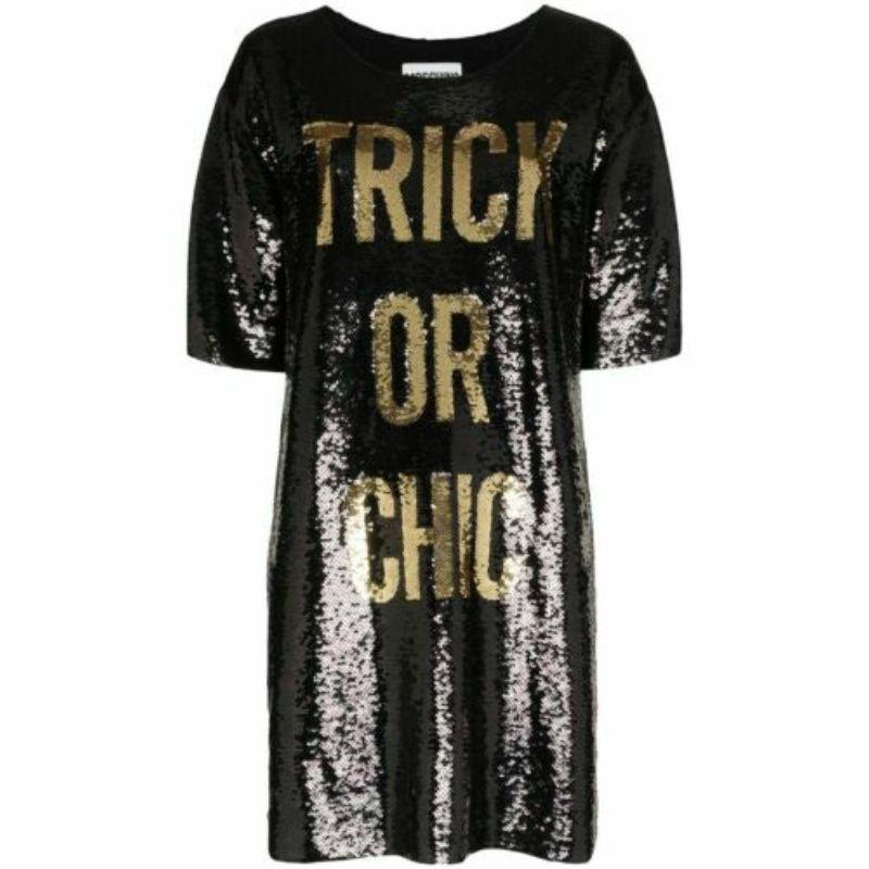 Moschino Couture Halloween Trick/Chic 4 Items Bundle : Robe de sac Pour femmes en vente