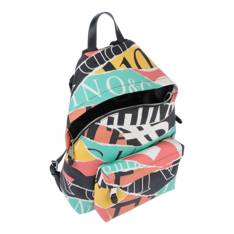 Moschino Couture Jeremy Scott Multi-color Eco-leather XL Backpack Faux Leather

Additional Information:
Material: Faux Leather
Color: Multicolor        
Style: Backpack
Dimension: 15 W x 7 D x 19 H in
100% Authentic!!!
Condition: Brand new with
