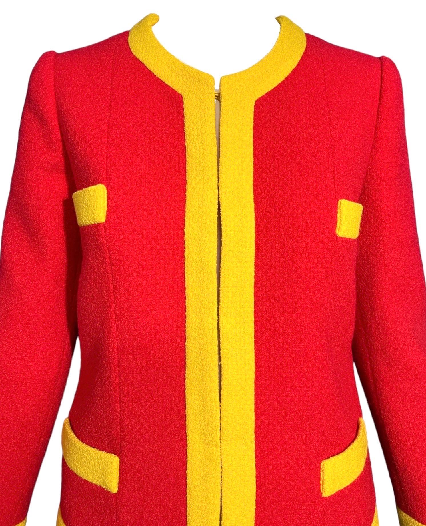 Moschino Couture McDonalds Runway Tweed Blazer F/W 2014 For Sale 5