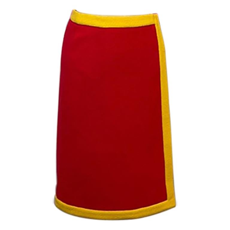 Moschino Couture McDonalds Wrap Skirt NWT For Sale