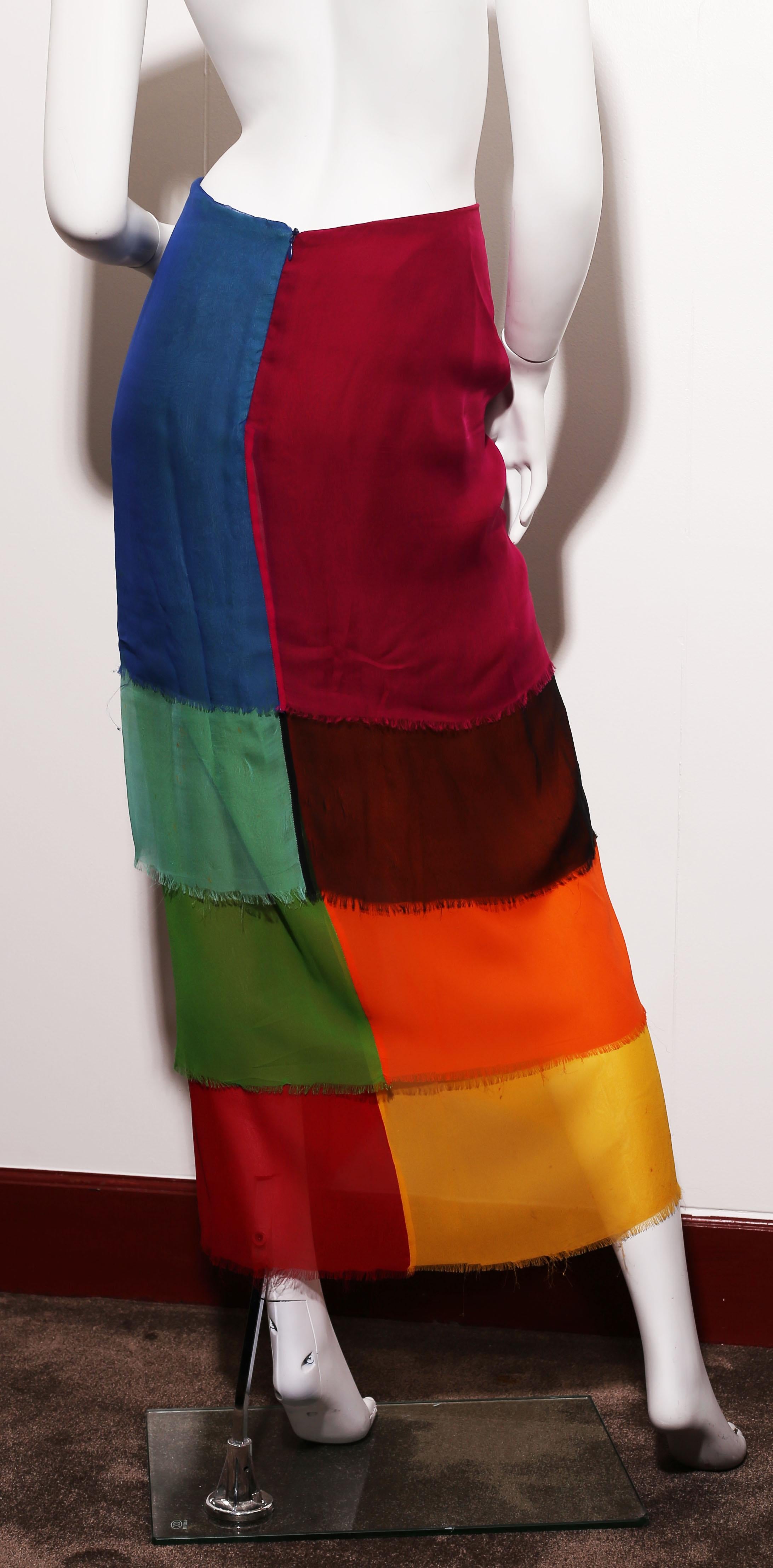 Moschino  Couture multicolor wrap skirt  juvant 1980´s In Good Condition In  Bilbao, ES