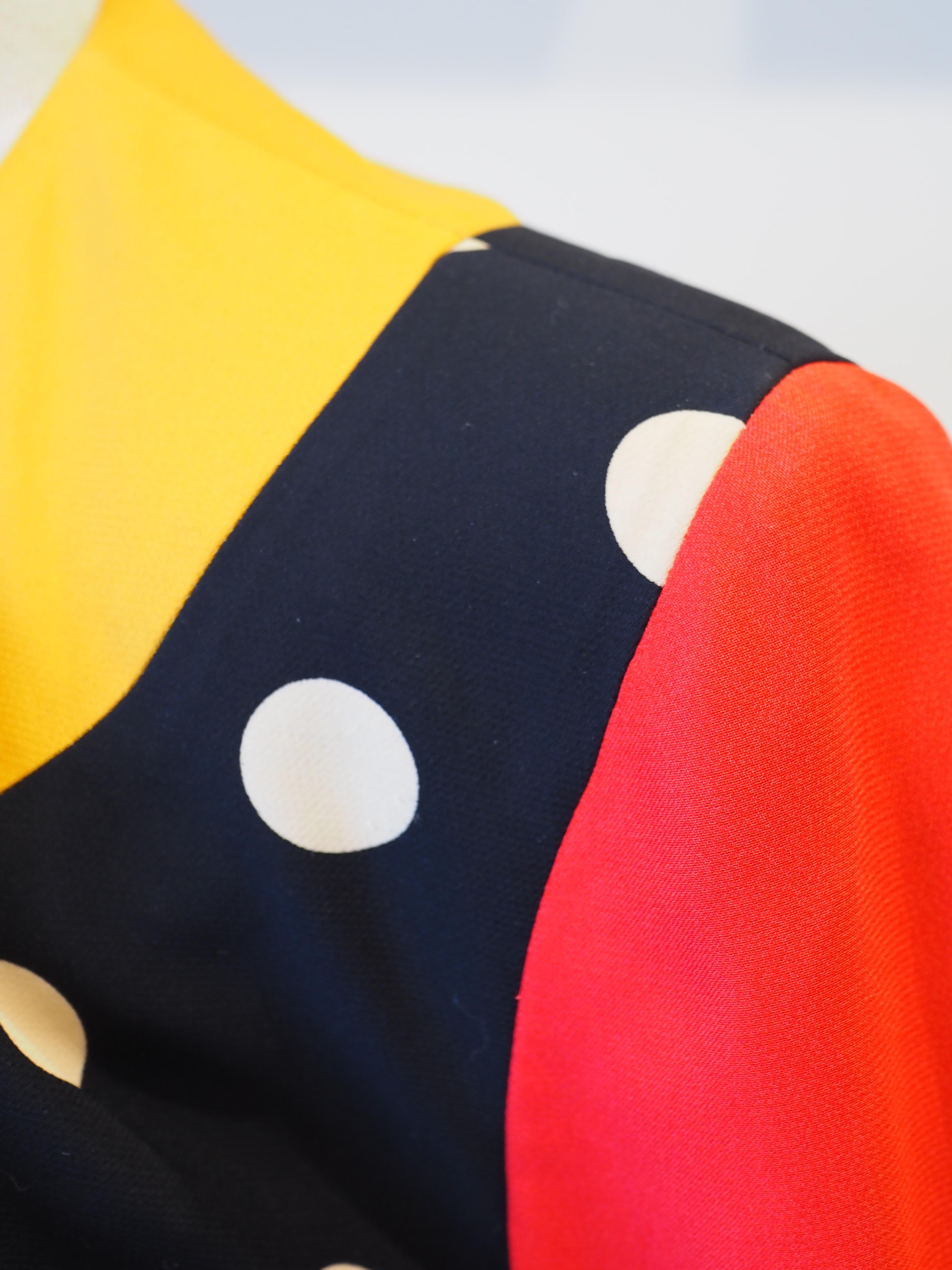 Moschino couture multicoloured iconic jacket For Sale 3