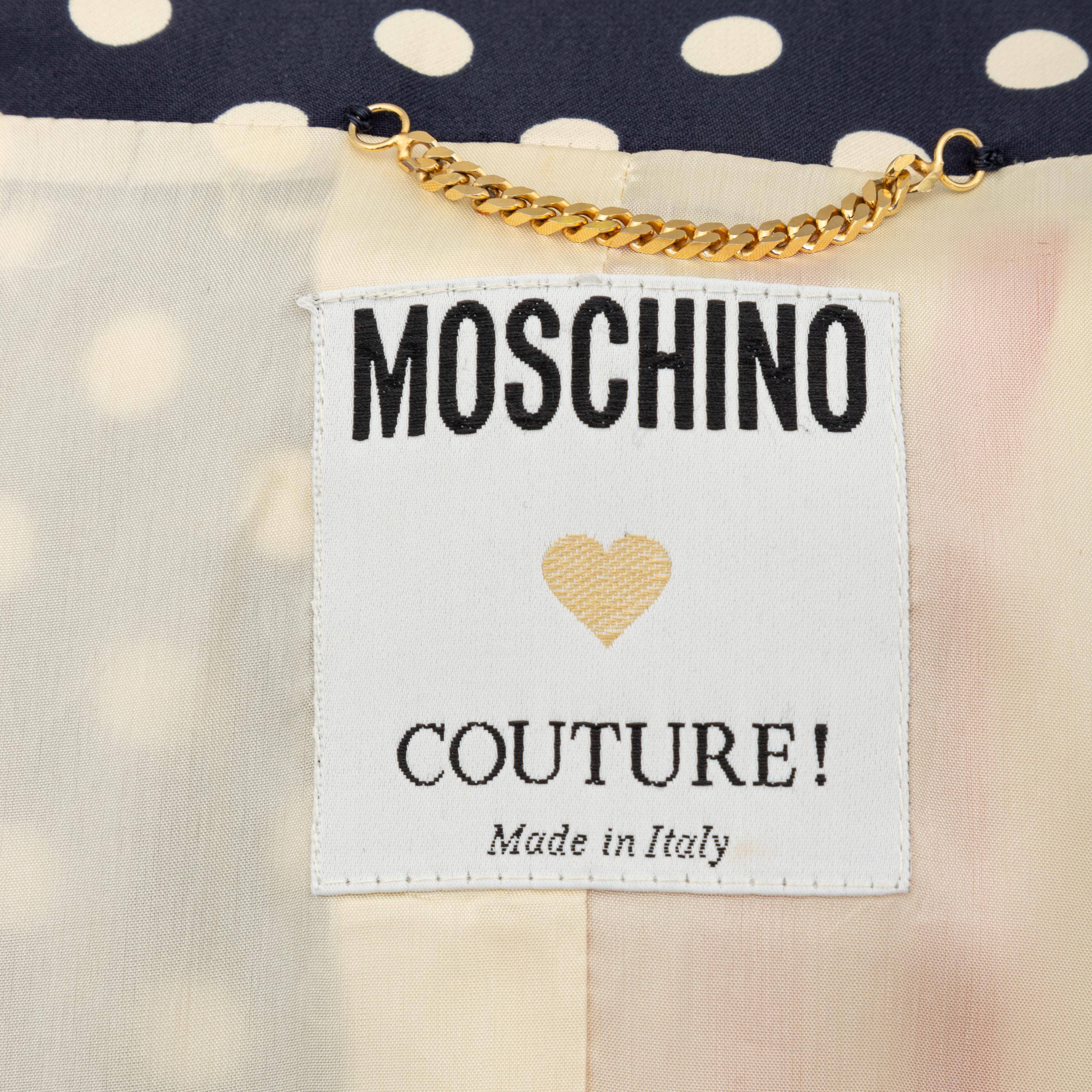 Moschino Couture Multipattern-Jacke - '90er Jahre im Angebot 3