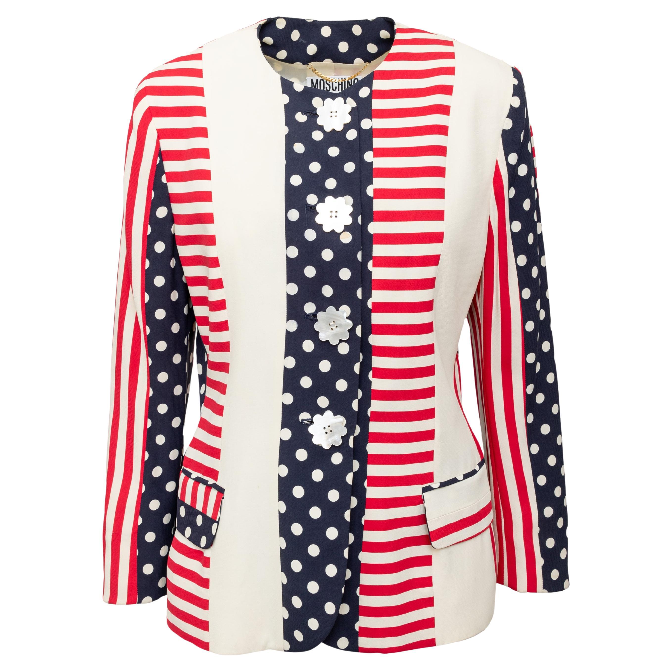Chaqueta multiestampada Moschino Couture - Años 90