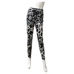 Moschino Couture New Graffiti Leggings Pants