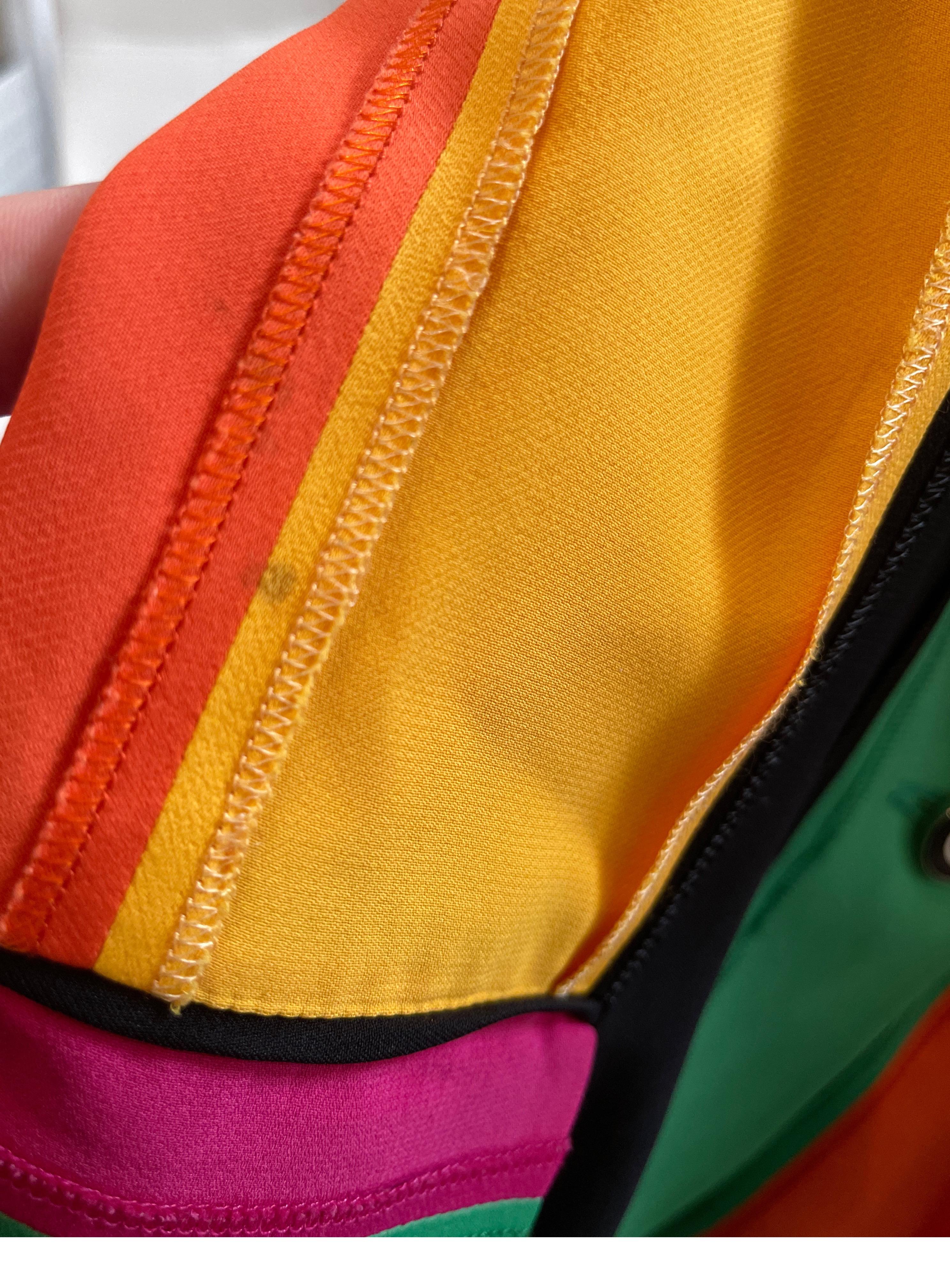 Moschino Couture Regenbogen Pride Blazer im Angebot 6