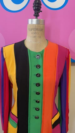 Moschino Couture Rainbow Pride Blazer