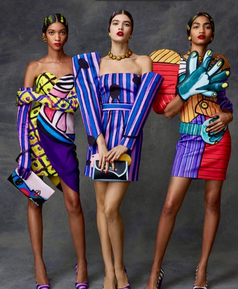 Moschino Couture Runway Dress Asymmetrical Corset Gown Avant-Garde For Sale  at 1stDibs | moschino hot dog dress, avant garde gown, moschino couture  dress