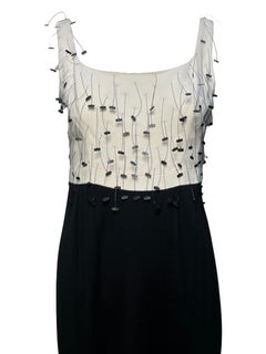 Moschino Couture! S/S RTW Rare Color Block Shop Tag Dress, 1996