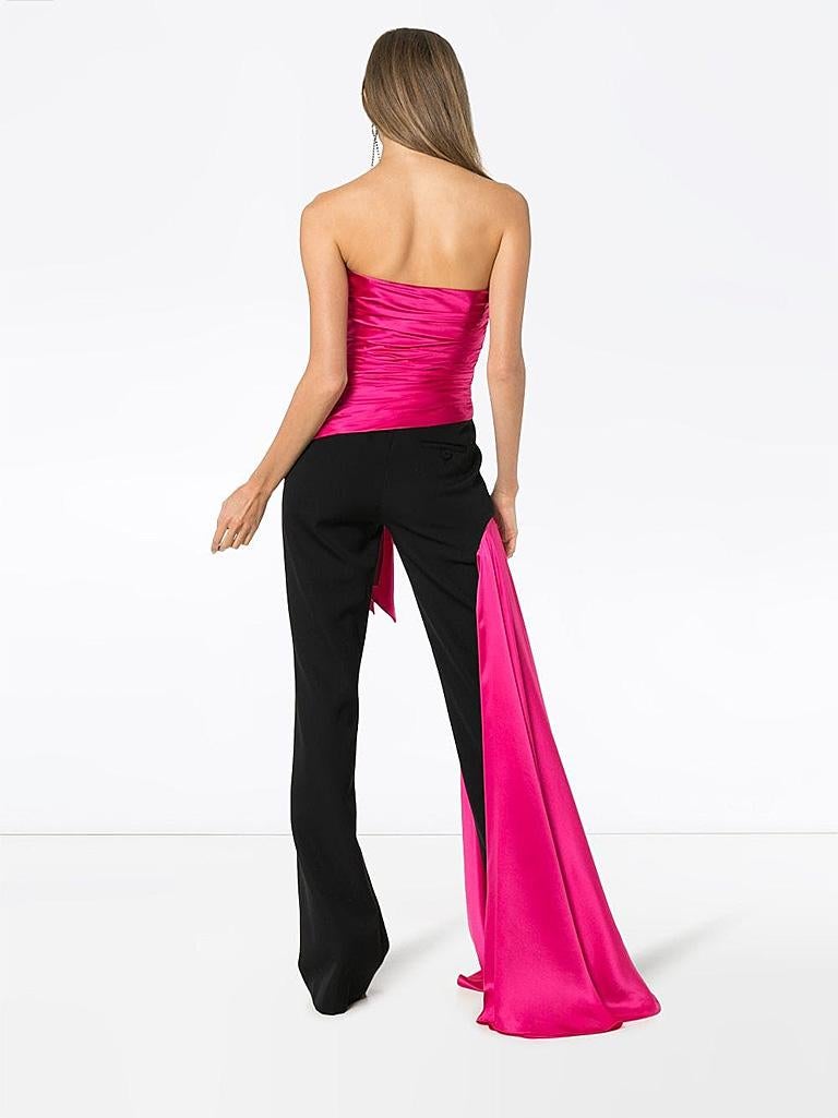 Moschino Couture Laufsteg Korsett-Tux-Overall  Holiday Dressing!  NWT, neu mit Etikett im Zustand „Neu“ im Angebot in Los Angeles, CA