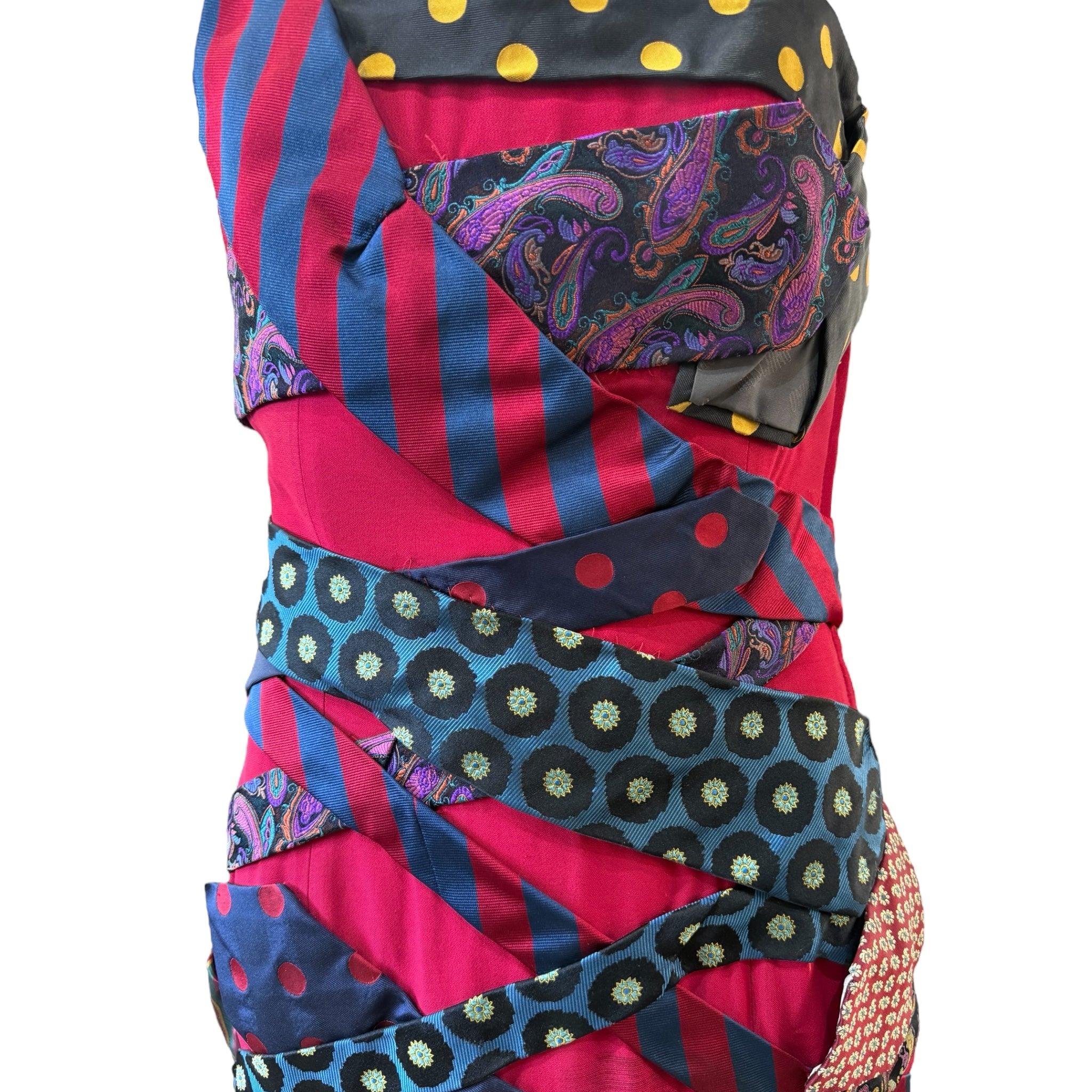Noir Mini robe sans bretelles 