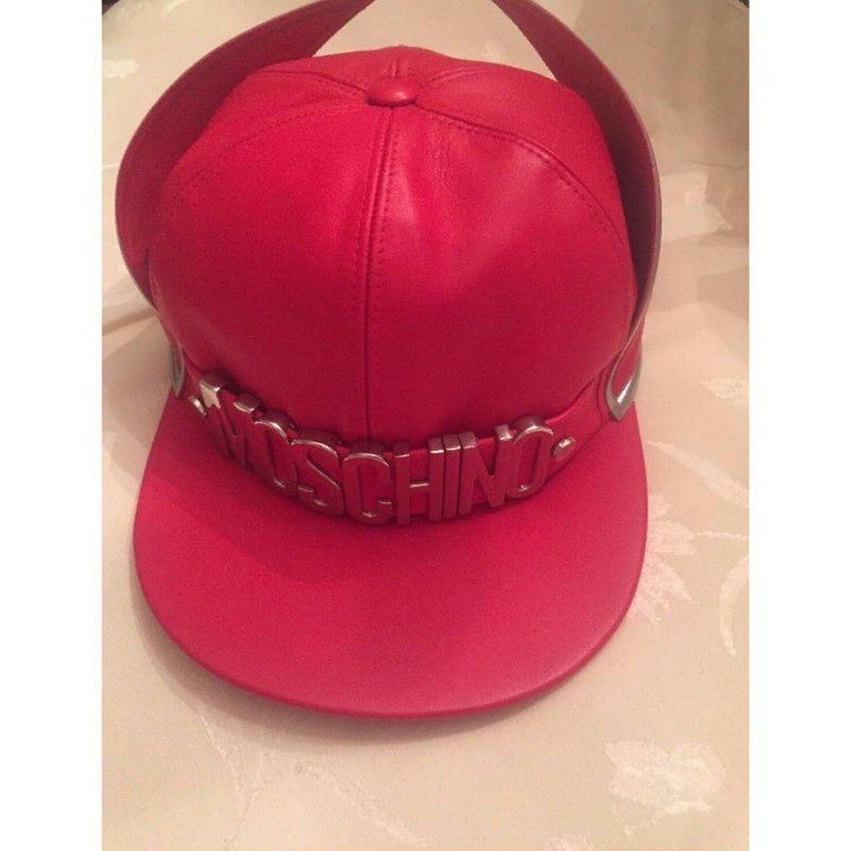 Moschino Couture x Jeremy Scott Cadillac Snapback Red  display picture 1