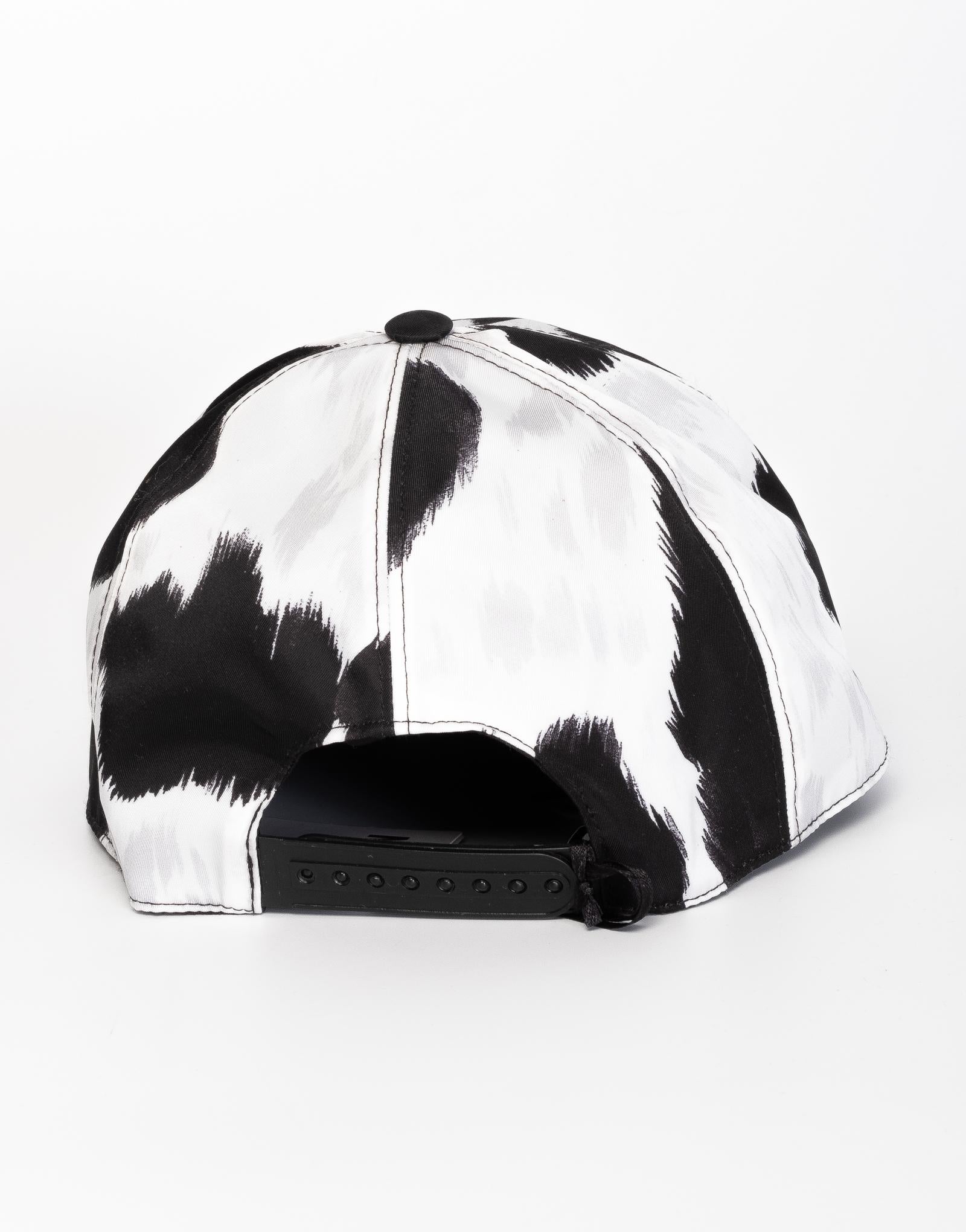 cow print baseball cap