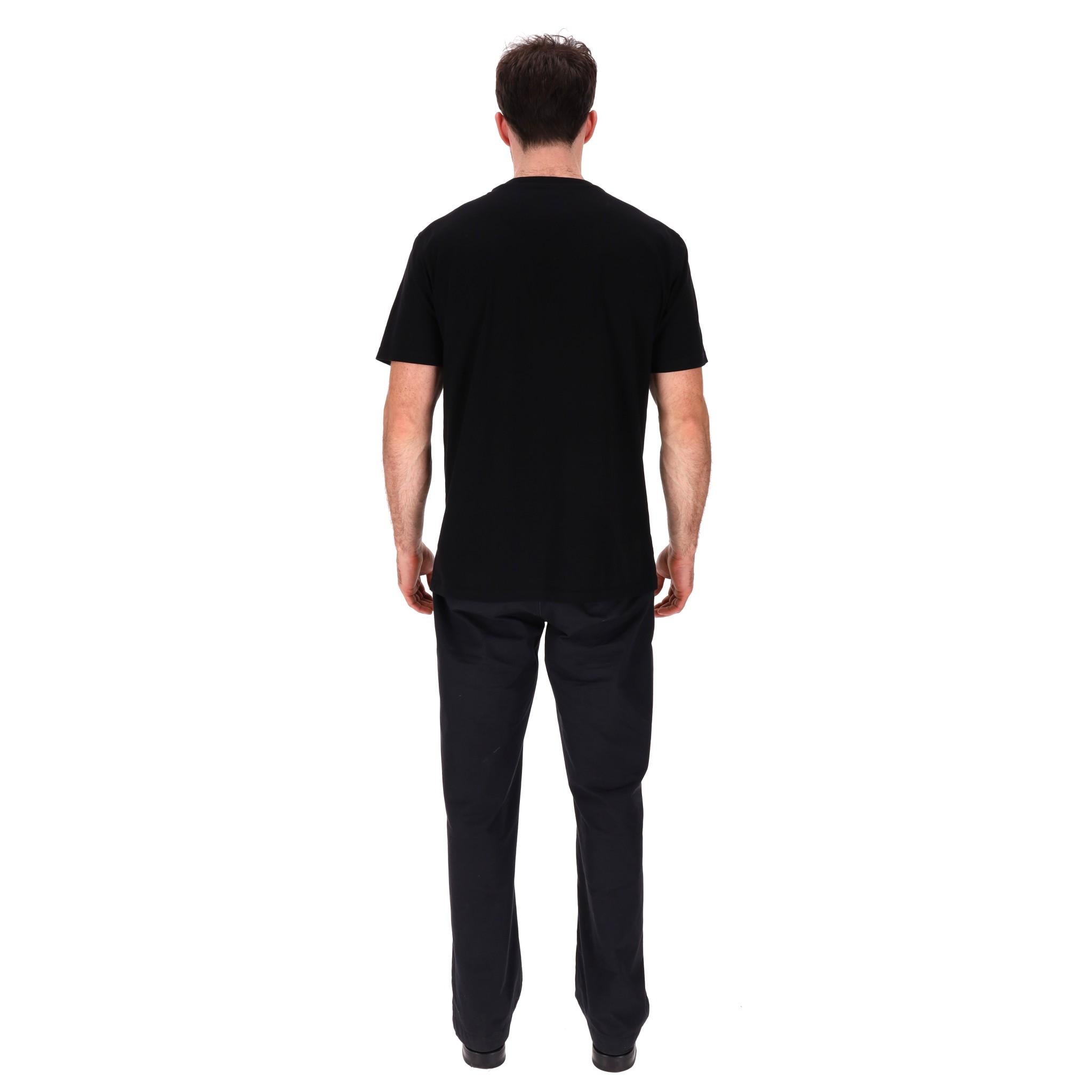 Men's Moschino Crystal Embellished Logo T-Shirt For Sale