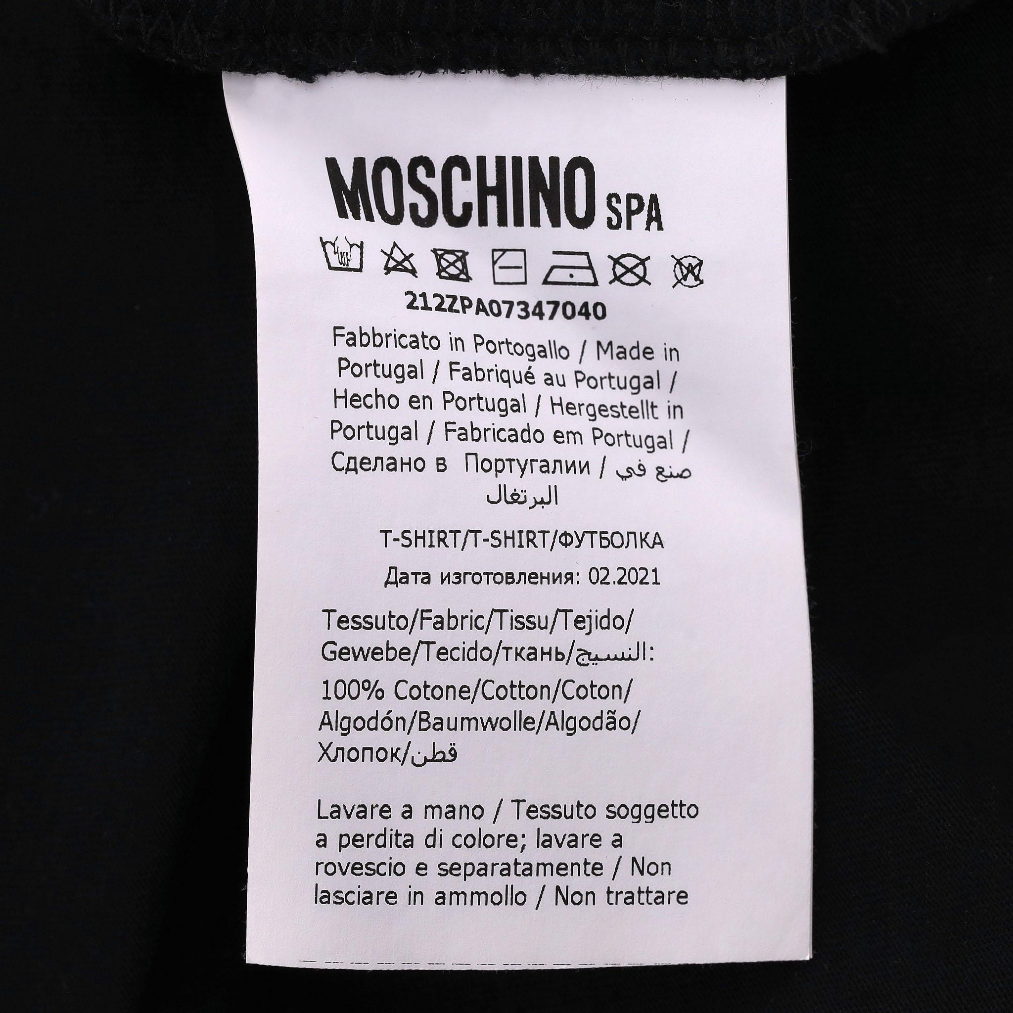 Moschino Crystal Embellished Logo T-Shirt For Sale 3