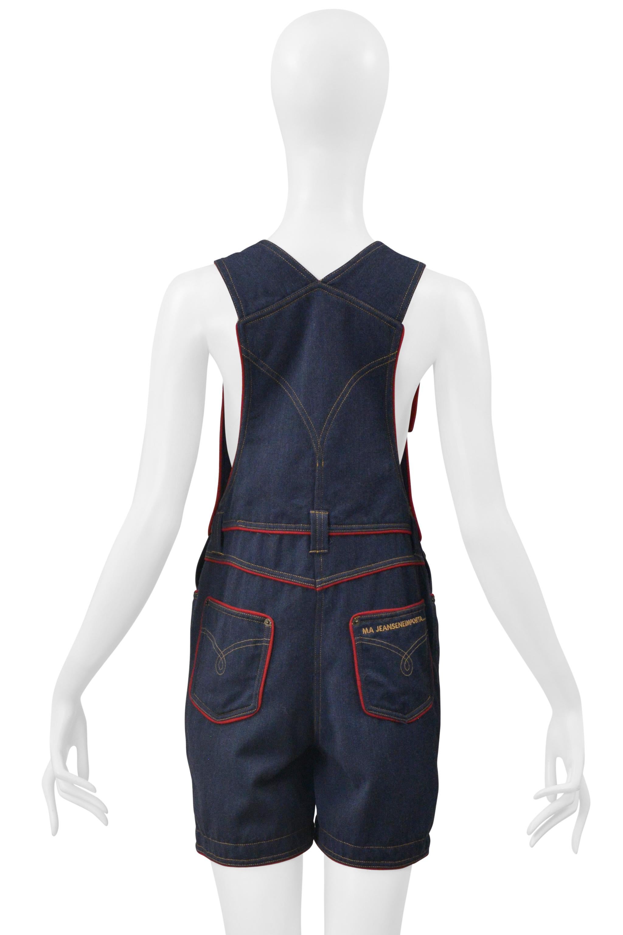 Romper vaquero Moschino Vintage en venta 3