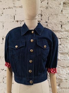 Moschino Denim Short Sleeves Jacket