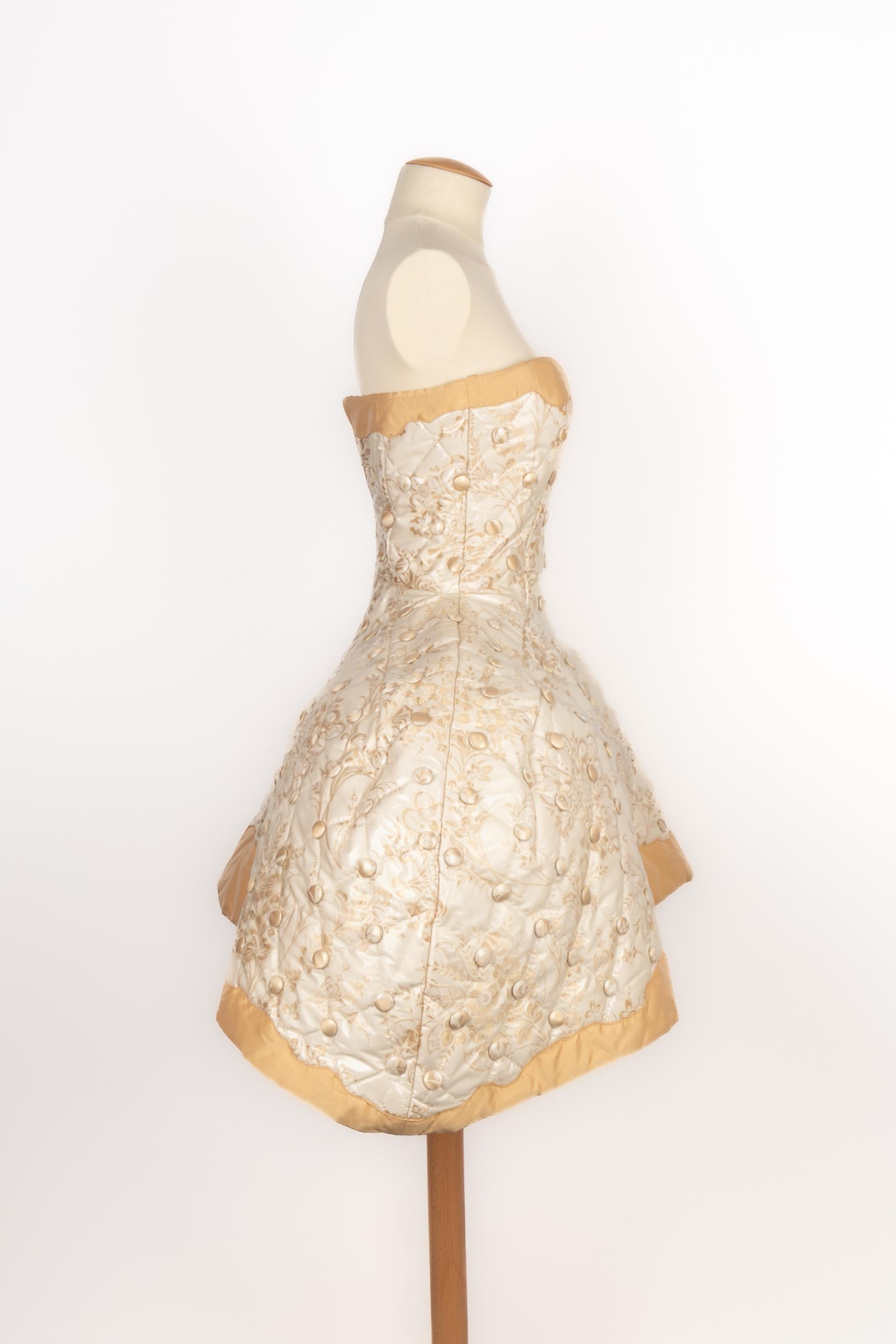 Moschino dress Couture Winter 2020 In Excellent Condition In SAINT-OUEN-SUR-SEINE, FR