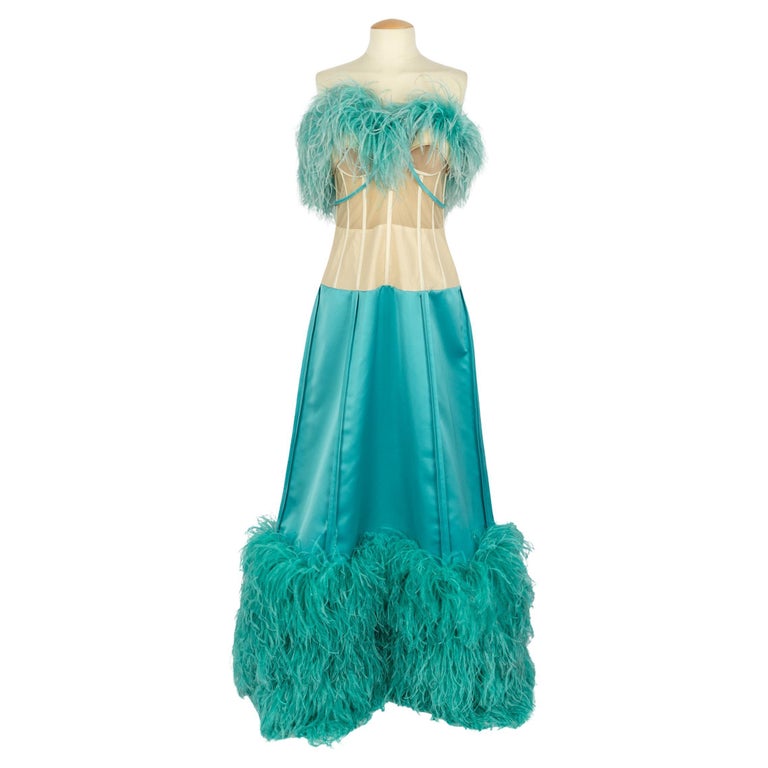 moschino green dress Great Expectations by Moschino