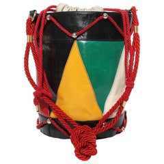 Vintage Moschino Drum Bucket Bag