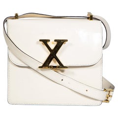 Bolso cruzado Moschino Carta Patente Crudo