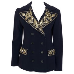 MOSCHINO embellished blazer