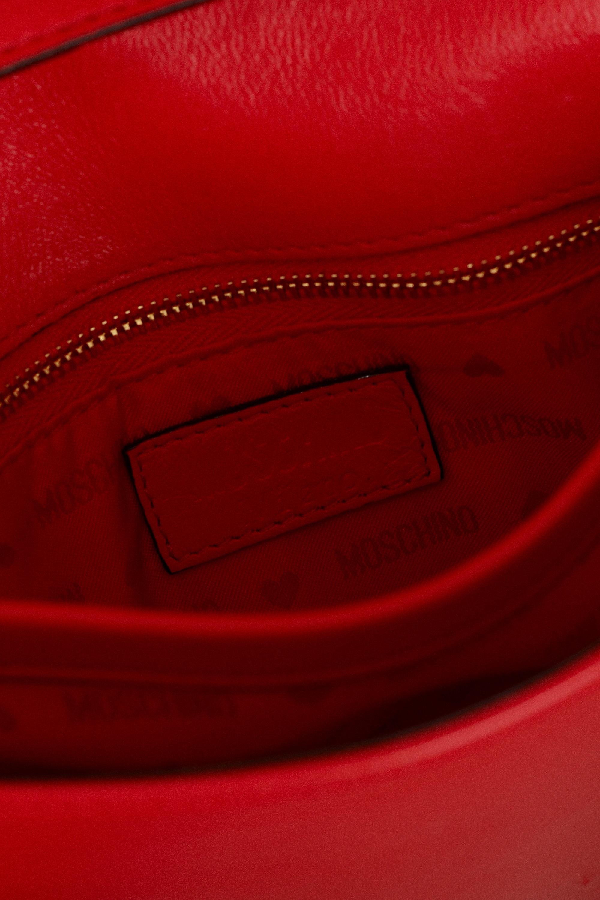Femenino o masculino Moschino F/W 2014 Bolso cruzado de piel McDonald's en venta