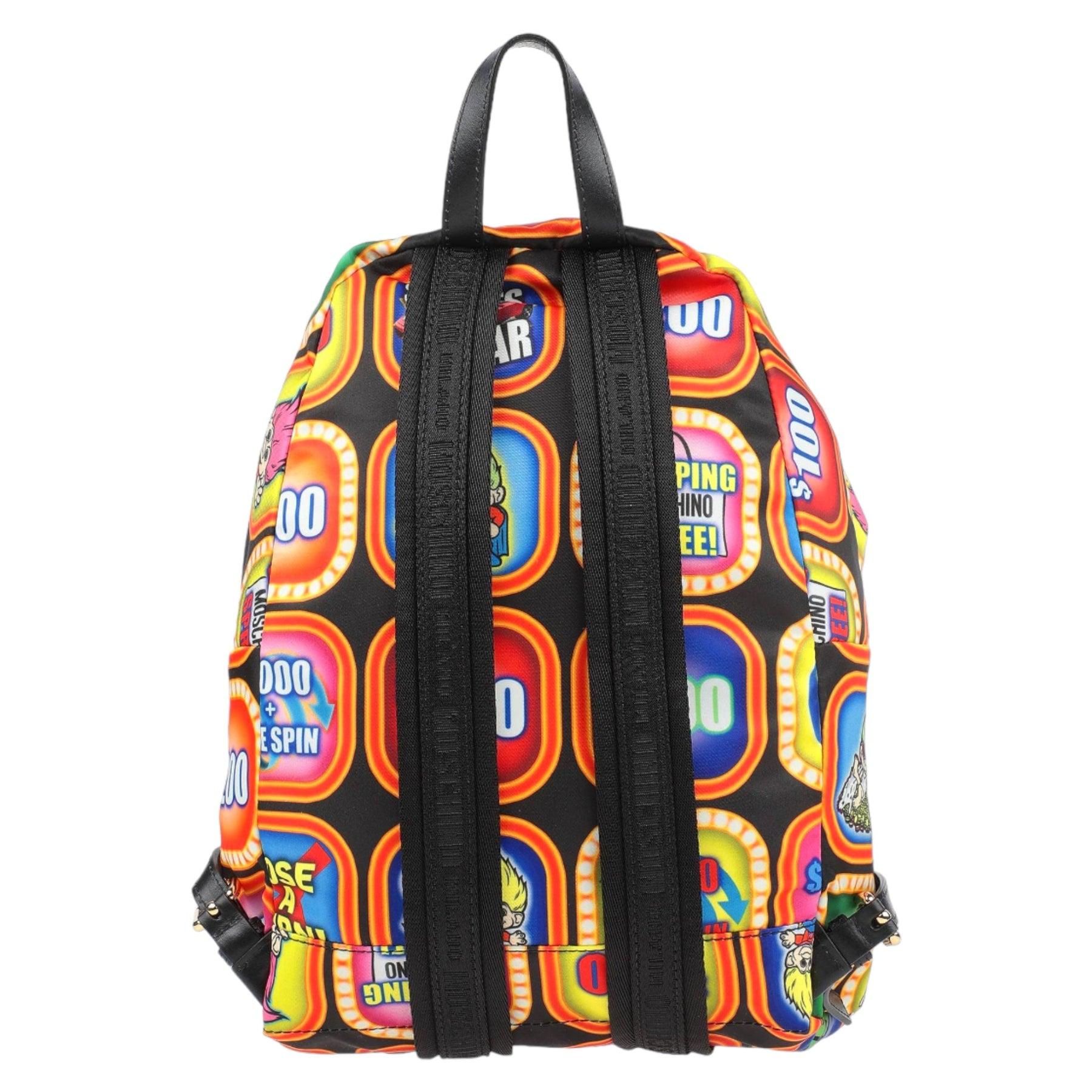 Moschino Fantasy Backpack.

Additional information:
Color: Multicolor
Country: Italy
Dimension: 12.5