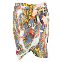 Moschino Graphic Printed Mini Skirt Size S